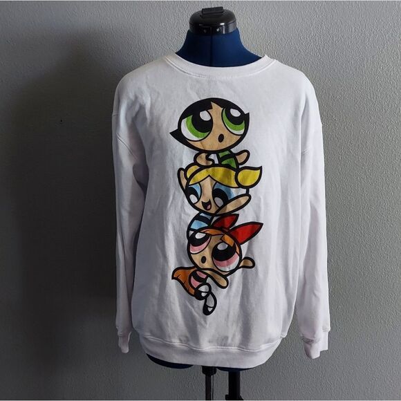 PowerPuff Girls Graphic Sweatshirt Medium - Picture 1 of 5